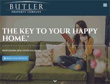 Tablet Screenshot of managedbybutler.com